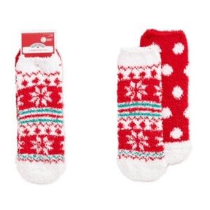 Holiday Time Women's 2 Pair Low Cut Socks